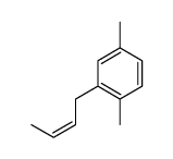 2-but-2-enyl-1,4-dimethylbenzene结构式