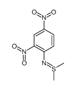 (2,4-dinitrophenyl)imino-dimethyl-λ4-sulfane结构式