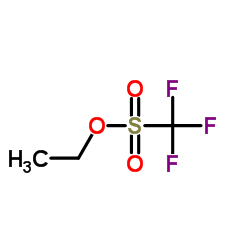 三氟甲烷磺酸乙酯结构式