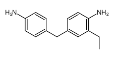 4-[(4-氨苯基)甲基]-2-乙基苯胺结构式