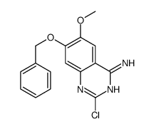 2-chloro-6-methoxy-7-phenylmethoxyquinazolin-4-amine Structure