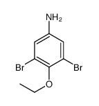 3,5-dibromo-4-ethoxyaniline Structure