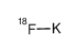 potassium fluoride-18F结构式