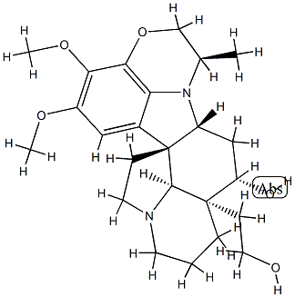 15,16-Dimethoxy-22α-methyl-4,25-secoobscurinervan-4β-ol structure