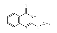 2-甲基磺酰基-4(3H-)-喹唑啉酮结构式