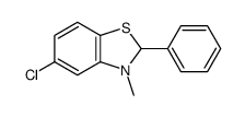 5-chloro-3-methyl-2-phenyl-2H-1,3-benzothiazole Structure