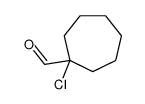 1-chlorocycloheptane-1-carbaldehyde结构式