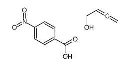 buta-2,3-dien-1-ol,4-nitrobenzoic acid结构式