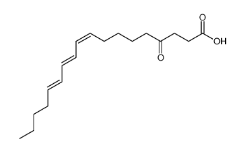 4-oxo-9,11,13-octadecatrienoic acid structure