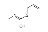 S-prop-2-enyl N-methylcarbamothioate Structure