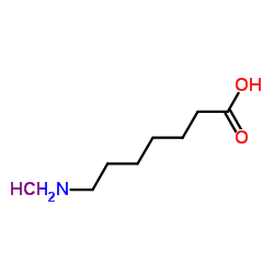 7-氨基庚酸盐酸盐结构式