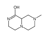 2H-Pyrazino[1,2-a]pyrazin-1(6H)-one,hexahydro-8-methyl-(9CI) picture