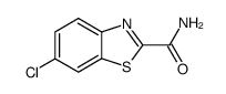 2-Benzothiazolecarboxamide,6-chloro-(9CI) structure