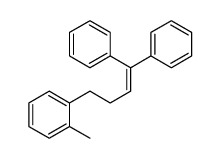 1-(4,4-diphenylbut-3-enyl)-2-methylbenzene结构式