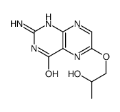 2-amino-6-(2-hydroxypropoxy)-1H-pteridin-4-one Structure