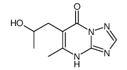 6-(2-hydroxypropyl)-5-methyl-[1,2,4]triazolo[1,5-a]pyrimidin-7(4H)-one Structure