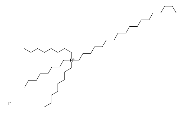 octadecyl(trioctyl)azanium,iodide结构式