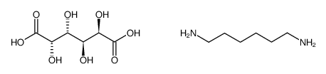 hexamethylenediammonium galactarate结构式