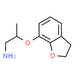 1-Propanamine,2-[(2,3-dihydro-7-benzofuranyl)oxy]-(9CI)结构式