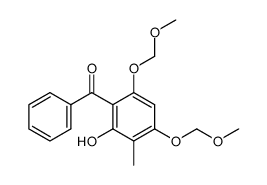 2-hydroxy-3-methyl-4,6-dimethoxymethyl-benzophenone Structure