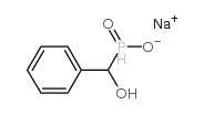 Sodium (hydroxy-phenyl-methyl)-oxido-oxo-phosphanium结构式