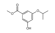 methyl 3-hydroxy-5-isopropoxybenzoate Structure