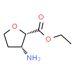 D-threo-Pentonic acid, 3-amino-2,5-anhydro-3,4-dideoxy-, ethyl ester (9CI) structure