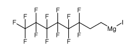 3,3,4,4,5,5,6,6,7,7,8,8,8-tridecafluorooctyl magnesium iodide结构式