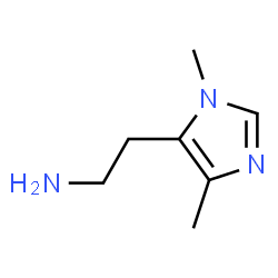 1H-Imidazole-5-ethanamine,1,4-dimethyl-(9CI) structure