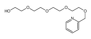 2-[2-[2-[2-(pyridin-2-ylmethoxy)ethoxy]ethoxy]ethoxy]ethanol结构式