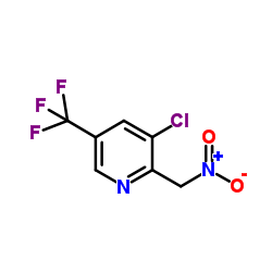 3-Chloro-2-(nitromethyl)-5-(trifluoromethyl)pyridine Structure