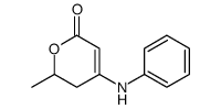 4-anilino-2-methyl-2,3-dihydropyran-6-one Structure