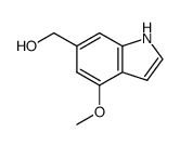 1H-Indole-6-methanol,4-methoxy-(9CI) structure