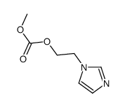 2-imidazol-1-ylethyl methyl carbonate结构式