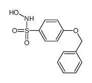 N-hydroxy-4-phenylmethoxybenzenesulfonamide Structure