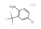 4-BROMO-ALPHA,ALPHA,ALPHA-TRIFLUORO-O-TO LUIDINE HYDROCHLORIDE structure