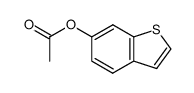 6-acetoxybenzo[b]thiophen结构式