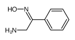 Ethanone,2-amino-1-phenyl-,oxime结构式