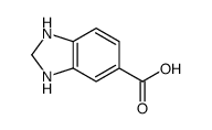 2,3-二氢-1H-苯并咪唑-5-羧酸结构式