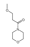 4-(3-methoxy-propionyl)-morpholine Structure