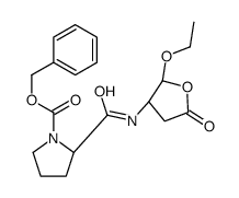 (S)-BENZYL 2-(((2R,3S)-2-ETHOXY-5-OXOTETRAHYDROFURAN-3-YL)CARBAMOYL)PYRROLIDINE-1-CARBOXYLATE picture