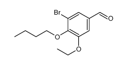 Benzaldehyde, 3-bromo-4-butoxy-5-ethoxy图片