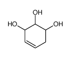 cyclohex-4-ene-1,2,3-triol Structure