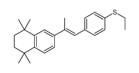 AROTINOIDETHYLSULPHIDE Structure