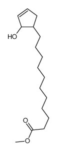 methyl 11-(2-hydroxycyclopent-3-en-1-yl)undecanoate Structure