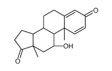 (8S,9S,10R,11S,13S,14S)-11-hydroxy-10,13-dimethyl-7,8,9,11,12,14,15,16-octahydro-6H-cyclopenta[a]phenanthrene-3,17-dione Structure