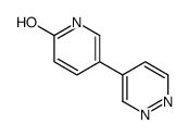 5-pyridazin-4-yl-1H-pyridin-2-one结构式