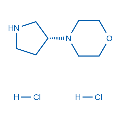 (R)-4-(Pyrrolidin-3-yl)morpholine dihydrochloride picture