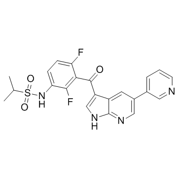 BRAF抑制剂结构式