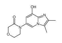 4-(8-hydroxy-2,3-dimethylimidazo[1,2-a]pyridin-6-yl)morpholin-3-one Structure